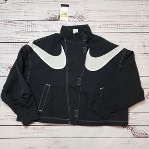 NIKE NEW Women’s Sportswear Swoosh Repel Woven Oversized Jacket NWT